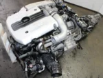 JDM 1998-2002 Nissan Skyline R34 GTT 2.5L Turbo AWD Motor & Transmission 6 Cyl Engine - Image 2
