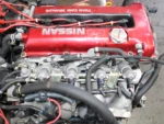 JDM 1991-1997 Nissan Bluebird Red Top SR20 2.0L 16V Turbo SR20DET 4 Cyl Engine - Image 14