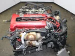 JDM 1991-1997 Nissan Bluebird Red Top SR20 2.0L 16V Turbo SR20DET 4 Cyl Engine - Image 4