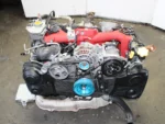 JDM 2004-2005 Subaru Impreza WRX STI Motor EJ207 2.0L 4 Cyl Engine - Image 5