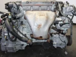 JDM 1992-1996 Honda Prelude Motor Automatic Transmission H22A-1GEN 2.2L 4 Cyl Engine - Image 6
