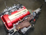 JDM 1990-1994 Nissan Silvia S13 Red Top Motor 5 speed SR20DET 2.0L 4 Cyl Engine - Image 16