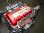JDM 1990-1994 Nissan Silvia S13 Red Top Motor 5 speed SR20DET 2.0L 4 Cyl Engine - Image 3