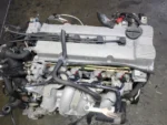 JDM 1993-2001 Nissan Altima Motor KA24DE A/T Transmission 2.4L 4 Cyl Engine - Image 9