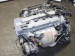 JDM 1993-2001 Nissan Altima Motor KA24DE A/T Transmission 2.4L 4 Cyl Engine - Image 2