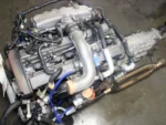 JDM 1994-1997 Nissan Skyline R33 Motor RWD 5 Speed RB25DET 2.5L 6 Cyl Engine - Image 7