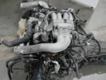 JDM 1990-1996 Mazda Cosmo Motor AT 13B-RE 1.3L 4 Cyl Engine - Image 7